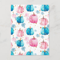 watercolor pumpkin fall pattern