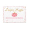 Watercolor Pumpkin Glitter Diaper Raffle Ticket