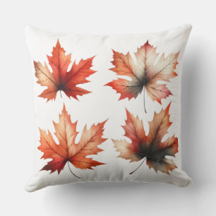watercolor Pumpkin Style Pillow Cover