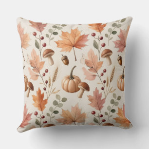 watercolor Pumpkin Style Pillow Cover