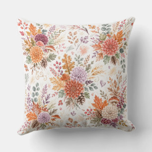watercolor Pumpkin Style Pillow Cover