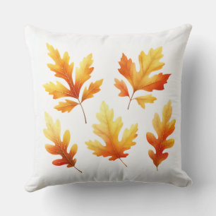 watercolor Pumpkin Style Pillow Cover