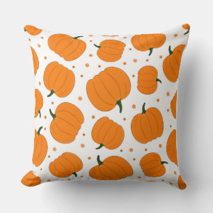 watercolor Pumpkin Style Pillow Cover