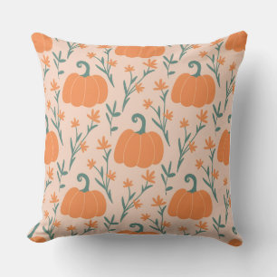 watercolor Pumpkin Style Pillow Cover