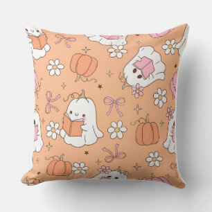 watercolor Pumpkin Style  Pillow Cover 
