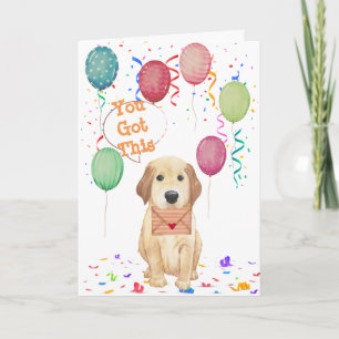 Watercolor Puppy Birthday Invitation