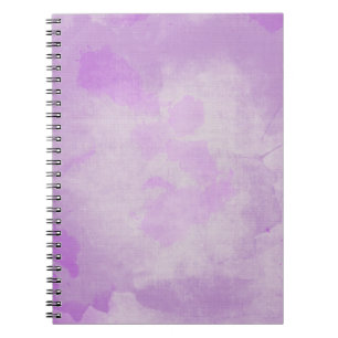 Watercolor Purple Notebook