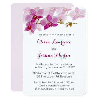 Purple Wedding Invitations &amp; Announcements | Zazzle.com.au