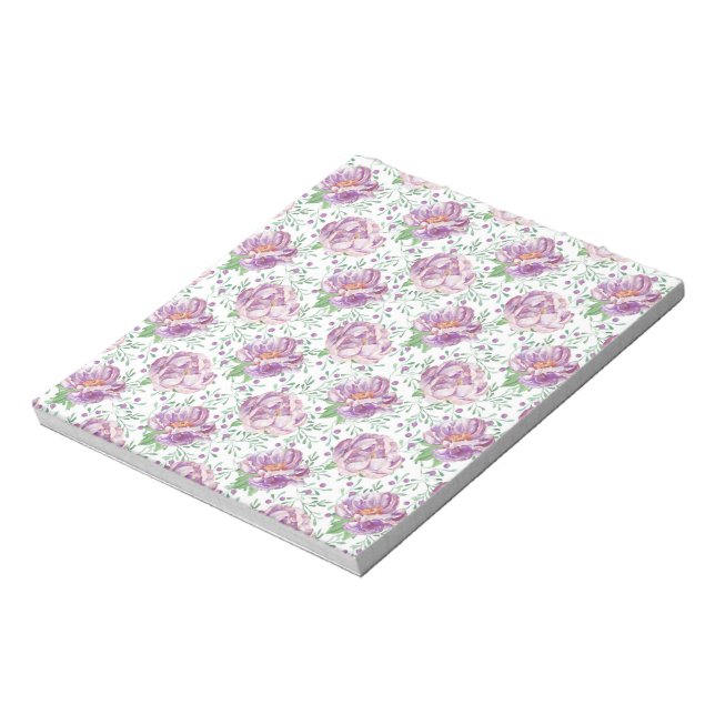 watercolor purple peony notepad (Rotated)