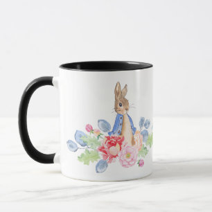 Watercolor Rabbits Bunny Coffee Mugs