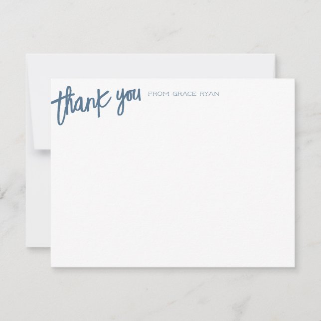 Watercolor Rainbow Baby Shower Thank You Cards (Front)