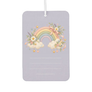Watercolor Rainbow Gift – Charming Cloud Car Air Freshener