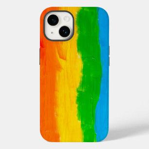 Watercolor Rainbow LGBT Pride Flag Case-Mate iPhone 14 Case