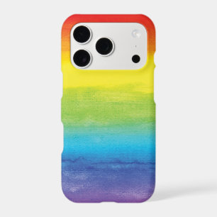 Watercolor Rainbow Pride Bright Vibrant
