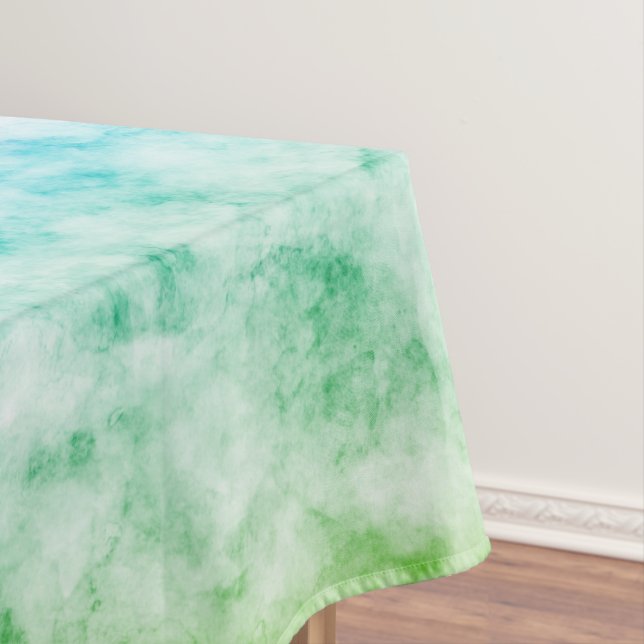 Watercolor Rainbow Tablecloth (In Situ)