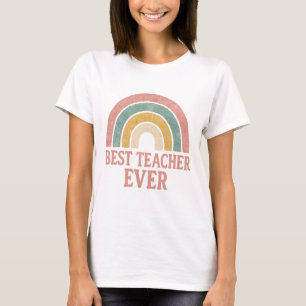 Watercolor Rainbow Teacher Shirt