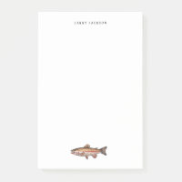 Watercolor Rainbow Trout Personalised