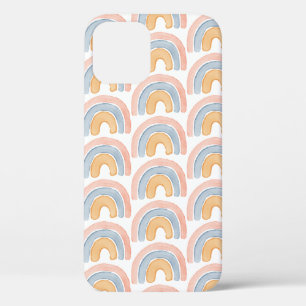 Watercolor Rainbows Simple Minimalistic Boho iPhone 12 Case