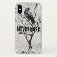 Watercolor Raven Nevermore