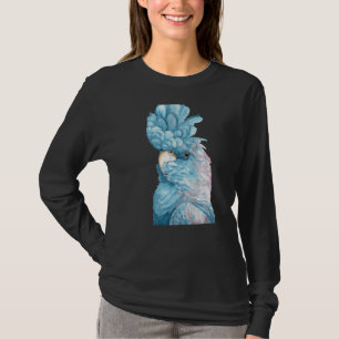 Watercolor Red Tailed Black Cockatoo Painting Par T-Shirt