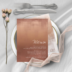Watercolor Reflections Menu Clay ID774