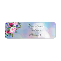 Watercolor Return  Avery Address Labels
