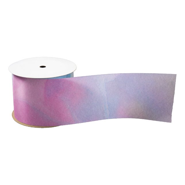 Watercolor Ribbon  Satin Ribbon (Spool)