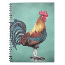 Watercolor Rooster