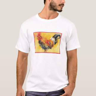 Watercolor Rooster T-shirt