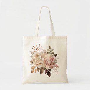 Watercolor Rose Gold Tote Bag