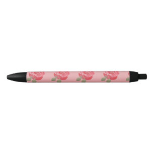 Watercolor Rose Pen