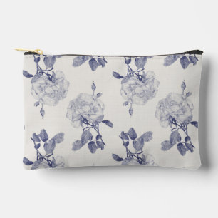 Watercolor Rose Toiletry Accessory Pouch