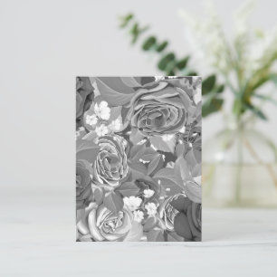 Watercolor Roses 39 Postcard