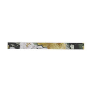 Watercolor Roses 8 Wrap Around Label