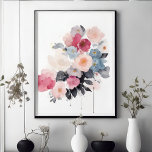 Watercolor Roses Canvas Print<br><div class="desc">Introducing Zazzle's exquisite canvas print art featuring minimalist watercolor roses! This collection embodies the perfect blend of simplicity and elegance, bringing the timeless beauty of roses to life in a stunning and contemporary way. Each canvas print showcases delicate watercolor roses meticulously painted with a minimalist approach. The artist's skilful brushstrokes...</div>