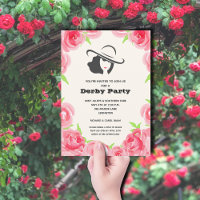 Watercolor Roses Derby Party