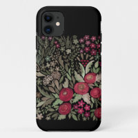 Watercolor roses on a black background, watercolor