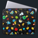 Watercolor Rubber Duck Astronauts Kids Outer Space Laptop Sleeve<br><div class="desc">Watercolor Rubber Duck Astronauts Kids Outer Space Laptop Sleeve.</div>