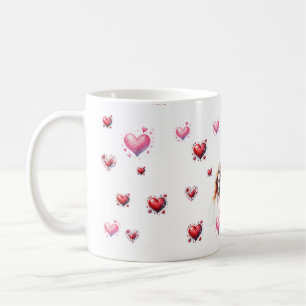 Watercolor Sacred Heart of Jesus – Christian Art P Coffee Mug