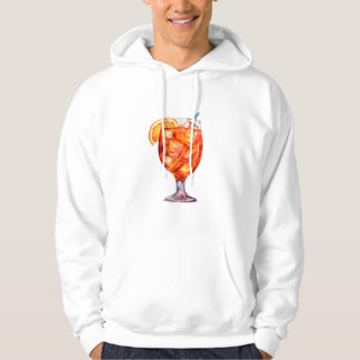 Watercolor Sangria Cocktail Drink Hoodie