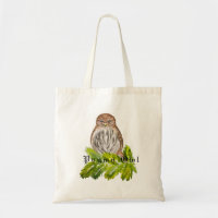 Watercolor Saw Whet Cute Little Owls