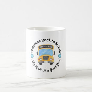 Watercolor School Bus Mug