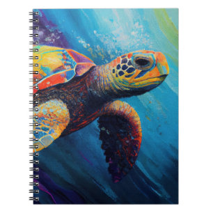 Watercolor Sea Turtle Notebook