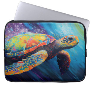 Watercolor Sea Turtle Notebook iPad Air Cover