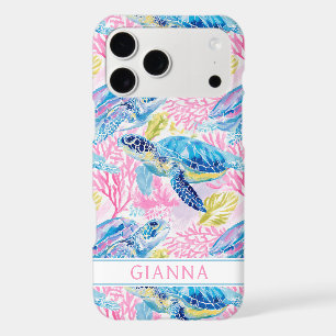 Watercolor Sea Turtles Monogrammed