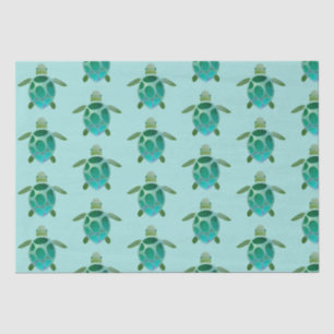 Watercolor Sea Turtles   Tissue Paper