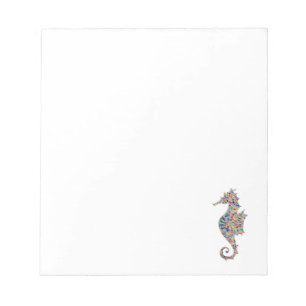 Watercolor Seahorse Notepad