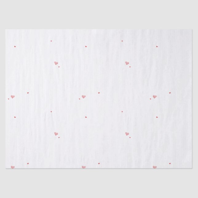 watercolor seamless pattern featuring numerous sof tissue paper (Front)