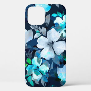 Watercolor seamless pattern. Floral print iPhone 12 Case