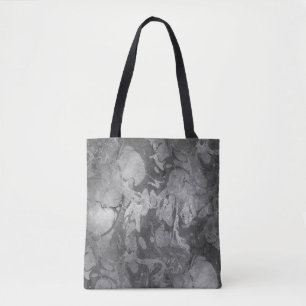 Watercolor seamless pattern grey + your ideas tote bag